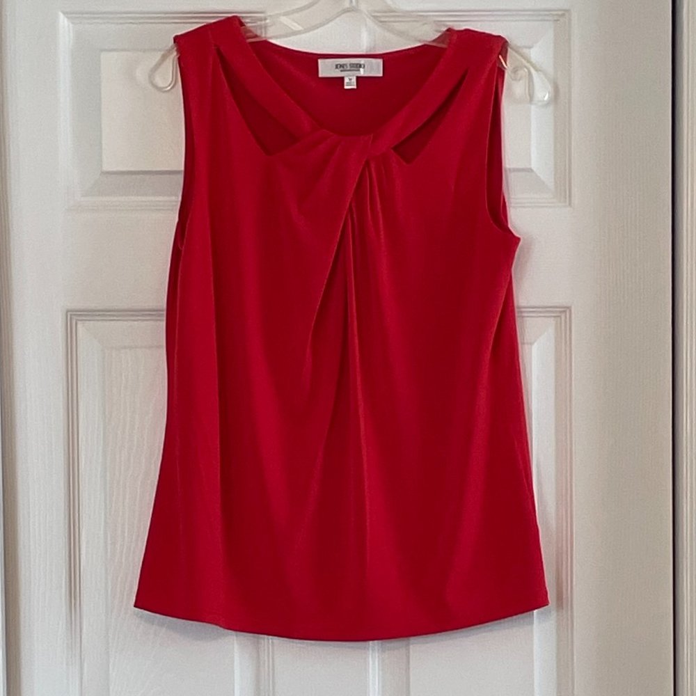 Jones Studio Red Blouse, M